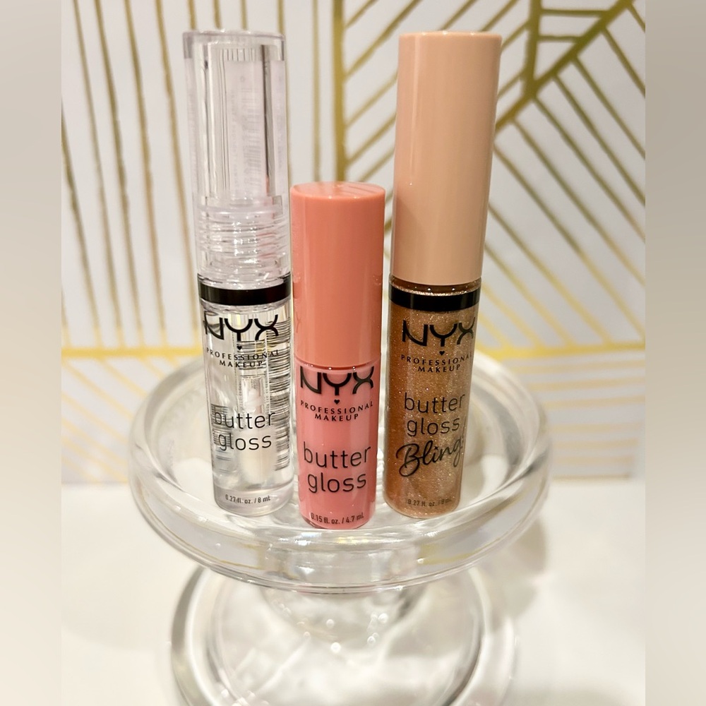 💖✨ NYX Butter Gloss 3 Piece Set Factory Sealed 💖✨ 3 for $15